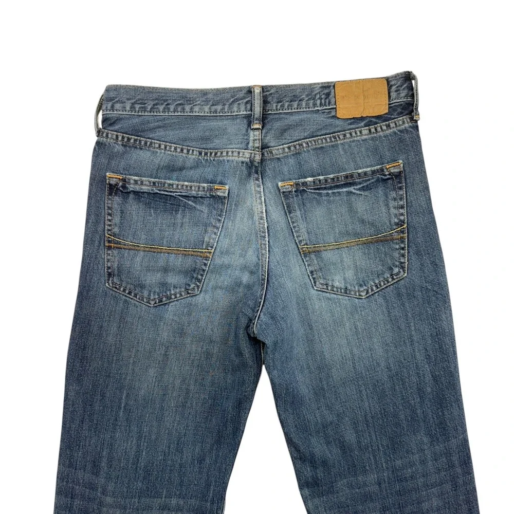 Abercrombie Kids Kilburn Low Rise Boot Jeans Size 16 Blue‎ Denim